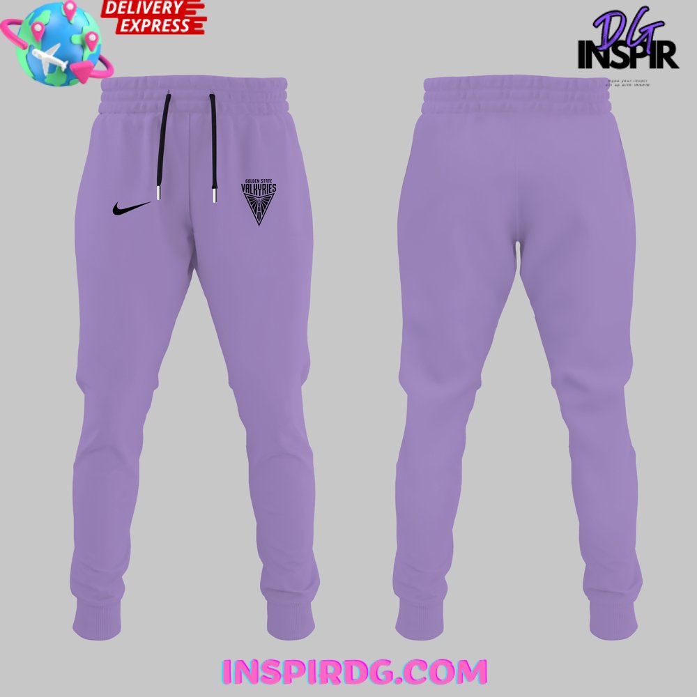Wnba Golden State Valkyries Purple Hoodie - Image 4
