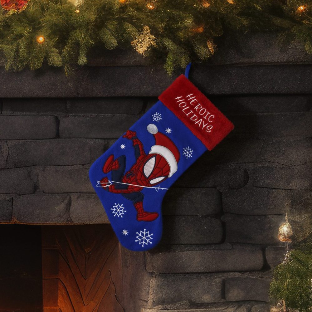Spider-Man Among Snowflakes Christmas Stocking - Image 4