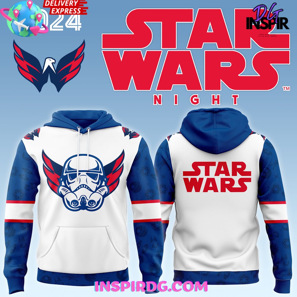 Washington Capitals X Star Wars Night 2024 Hoodie