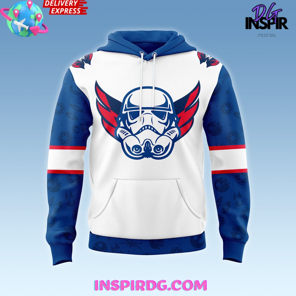 Washington Capitals X Star Wars Night 2024 Hoodie - Image 2