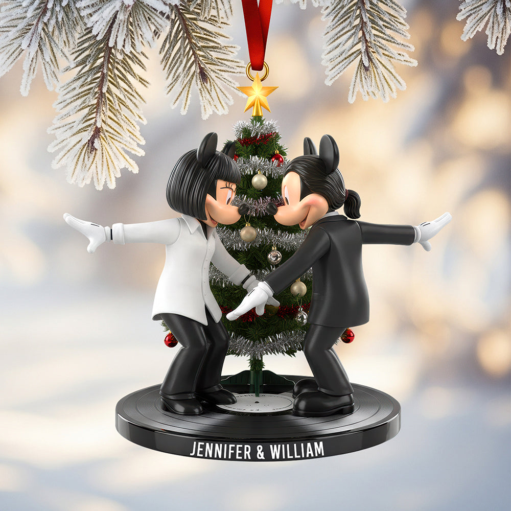 Dance Through Life Together - Personalized Dancing Couple Ornament