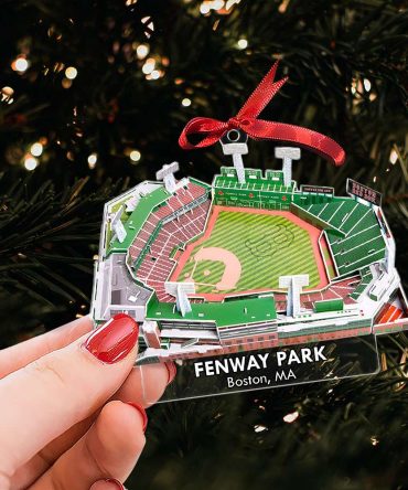 Custom Baseball Stadium Ornament For Fans - Fenway Park Edition