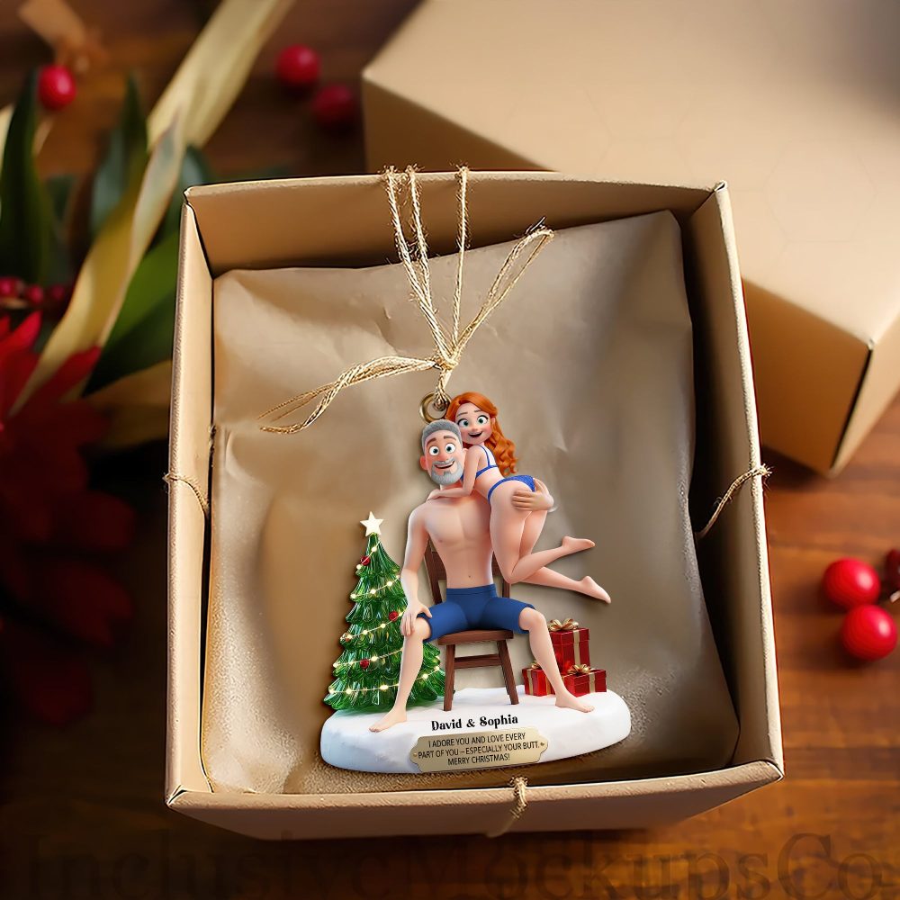 Love Every Part Of You Ornament - Custom Personalized Gift For Couples - Image 3