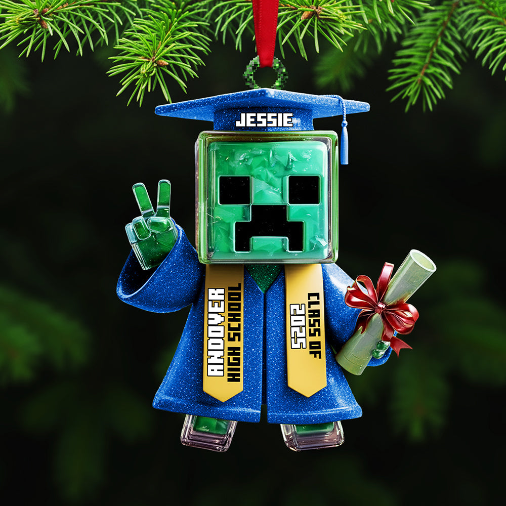Celebrate Your Achievement! - Personalized Graduation Ornament - Custom Gift For Graduates, Friends, And Family - Image 2