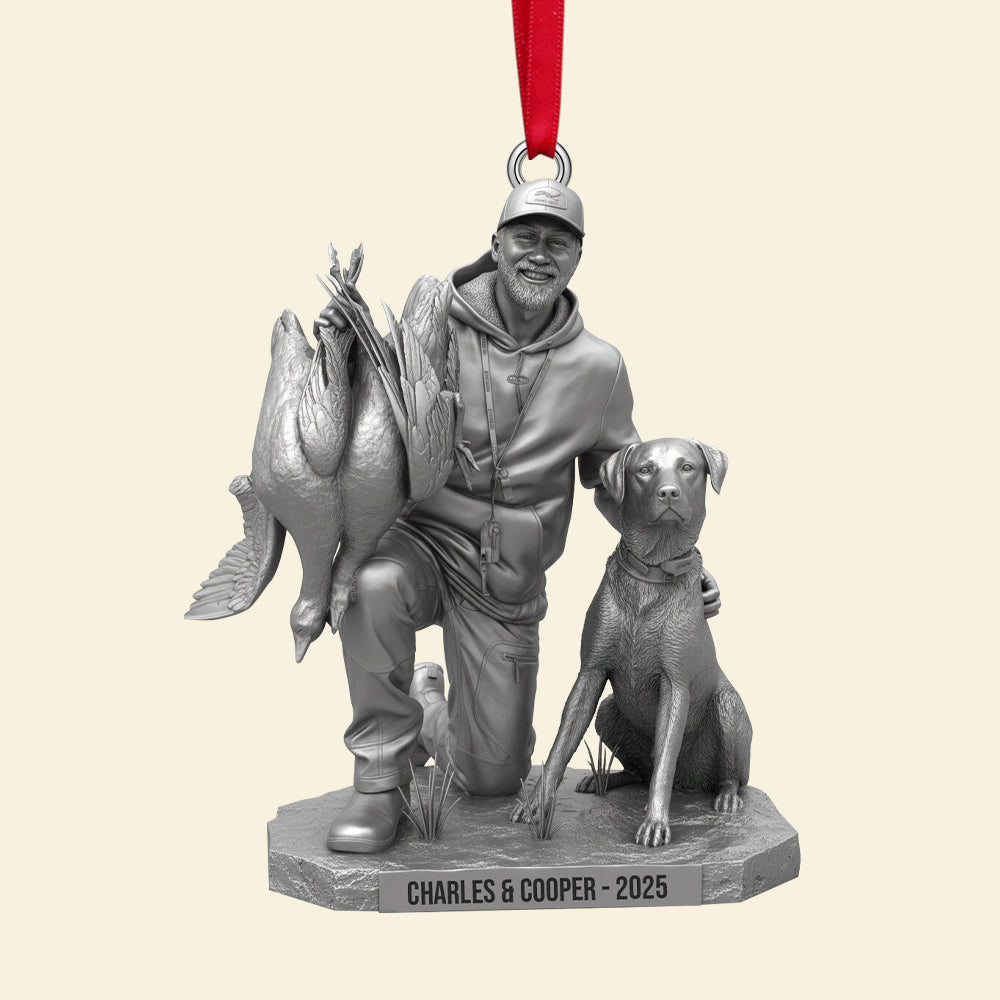 Celebrate Your Hunting Memories - Hunting Trophy Moment Christmas Ornament, Personalized Gift For Outdoor Enthusiasts - Image 4