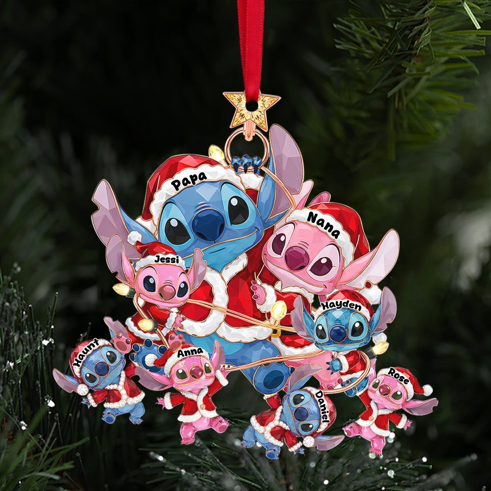 Celebrate Family Love With Our Mischievous Family Tree Ornament - Personalized Gift For All Loved Ones - Image 2