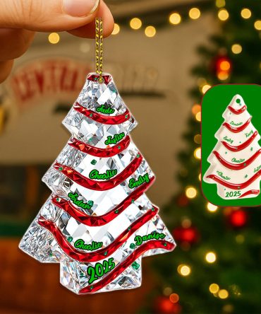 Create Cherished Memories With Our Family Ornament - Personalized Gifts For A Festive Christmas