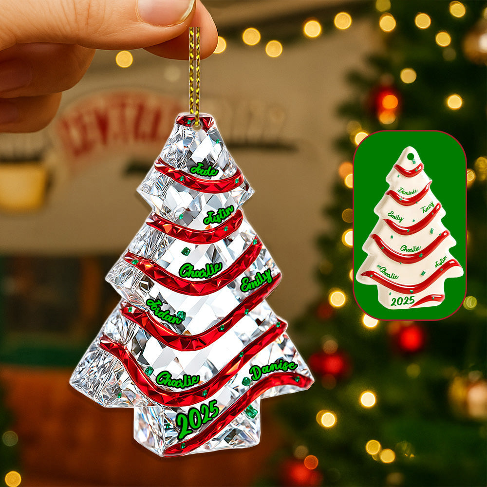 Create Cherished Memories With Our Family Ornament - Personalized Gifts For A Festive Christmas
