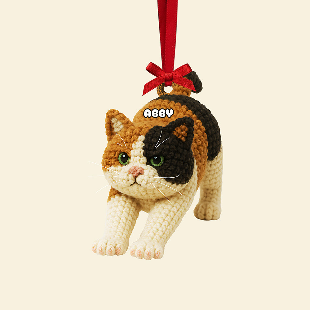 “Celebrate Your Feline Friend” – Cute Cat Ornament, Personalized Gifts For Cat Lovers - Image 4