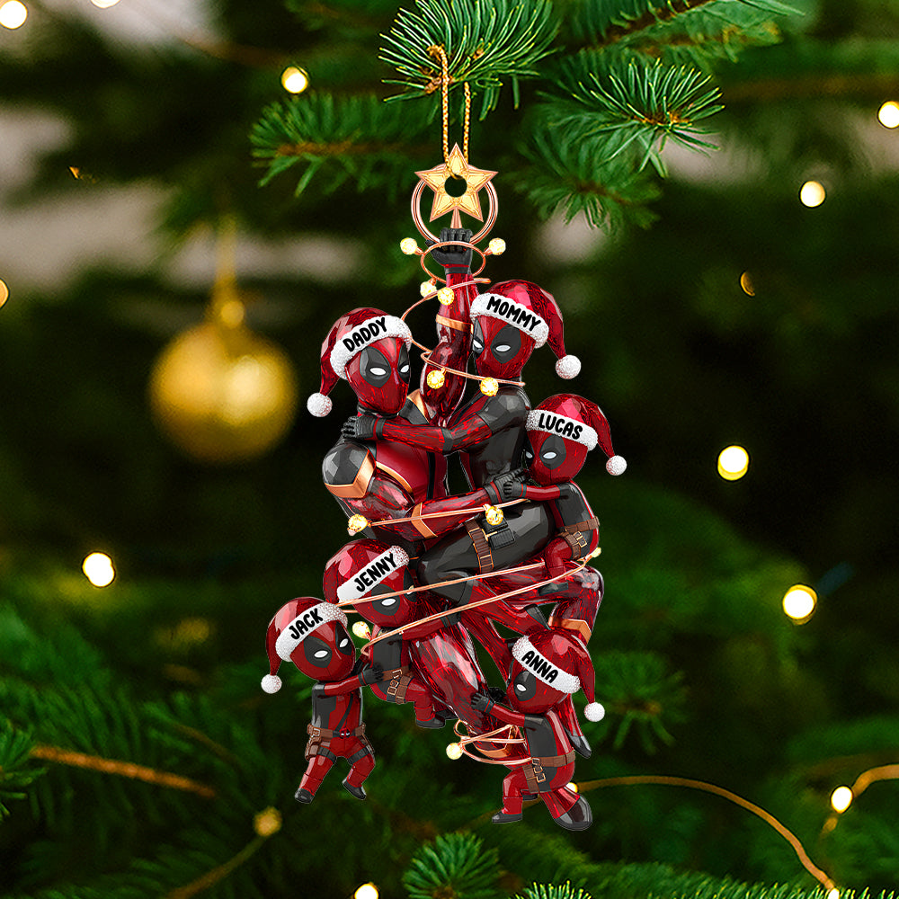 Celebrate Family Love With Our Playful Family Tree Ornament - Personalized Gifts For Family - Image 3