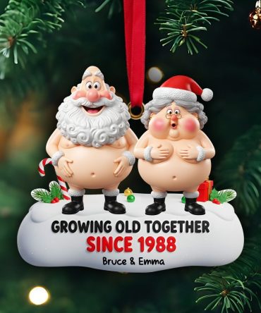 Growing Old Together - Personalized Funny Gift For Couples