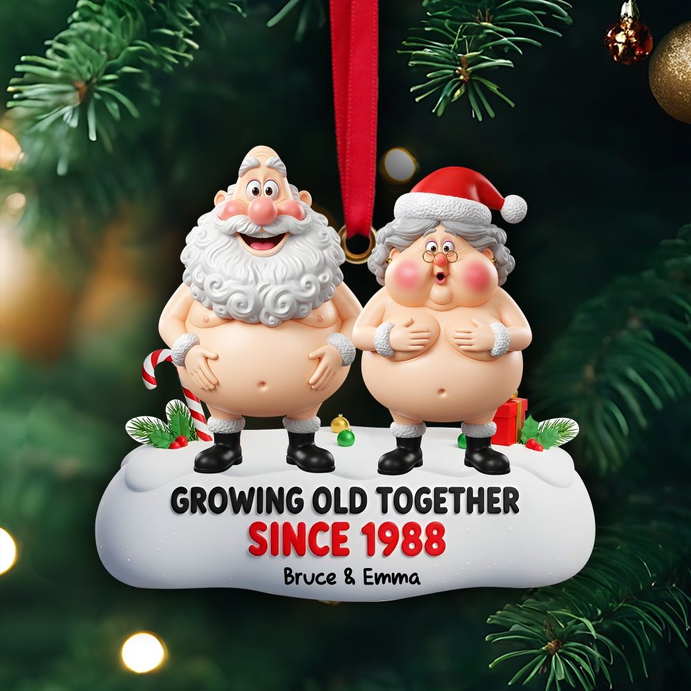 Growing Old Together - Personalized Funny Gift For Couples