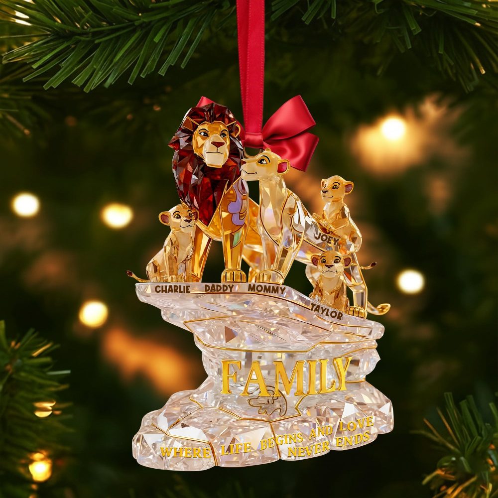 Majestic Family Ornament - Personalized Keepsake For Loved Ones - Image 2
