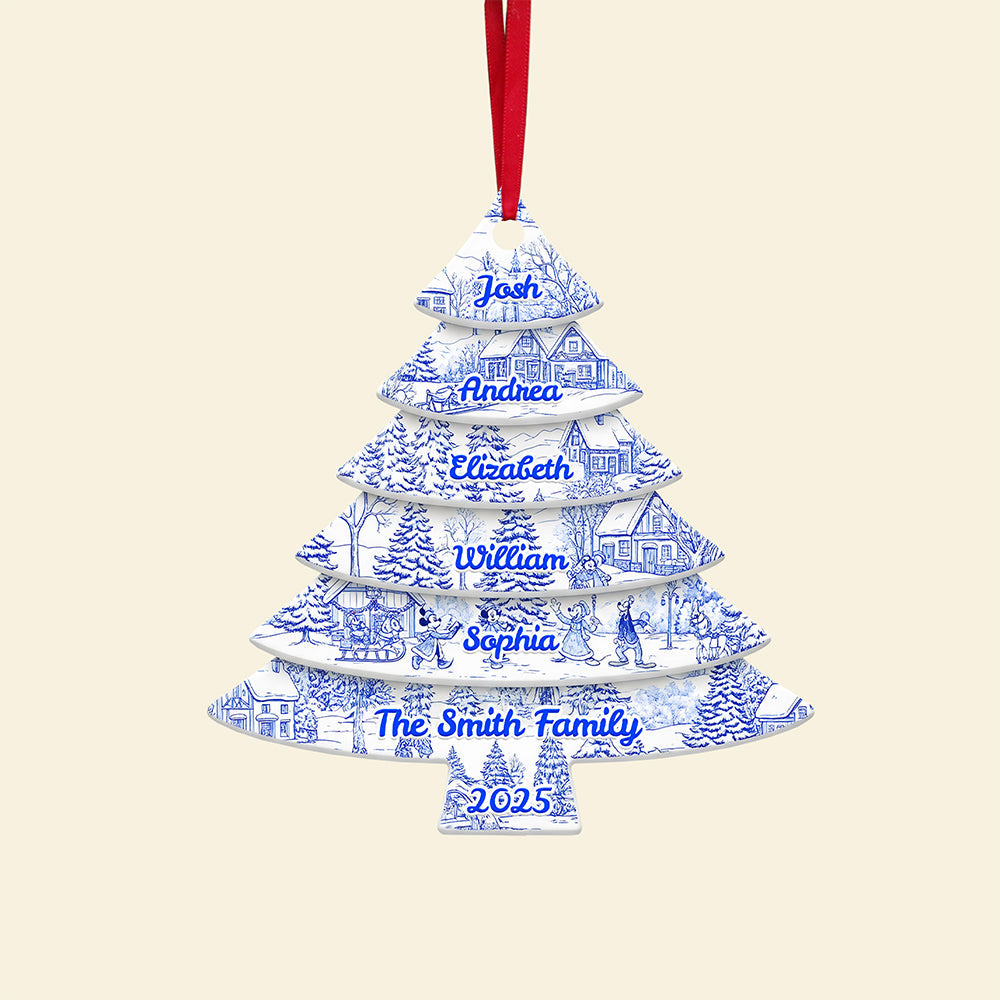 Create Lasting Memories This Christmas - Personalized Family Christmas Tree Ornament - Image 5
