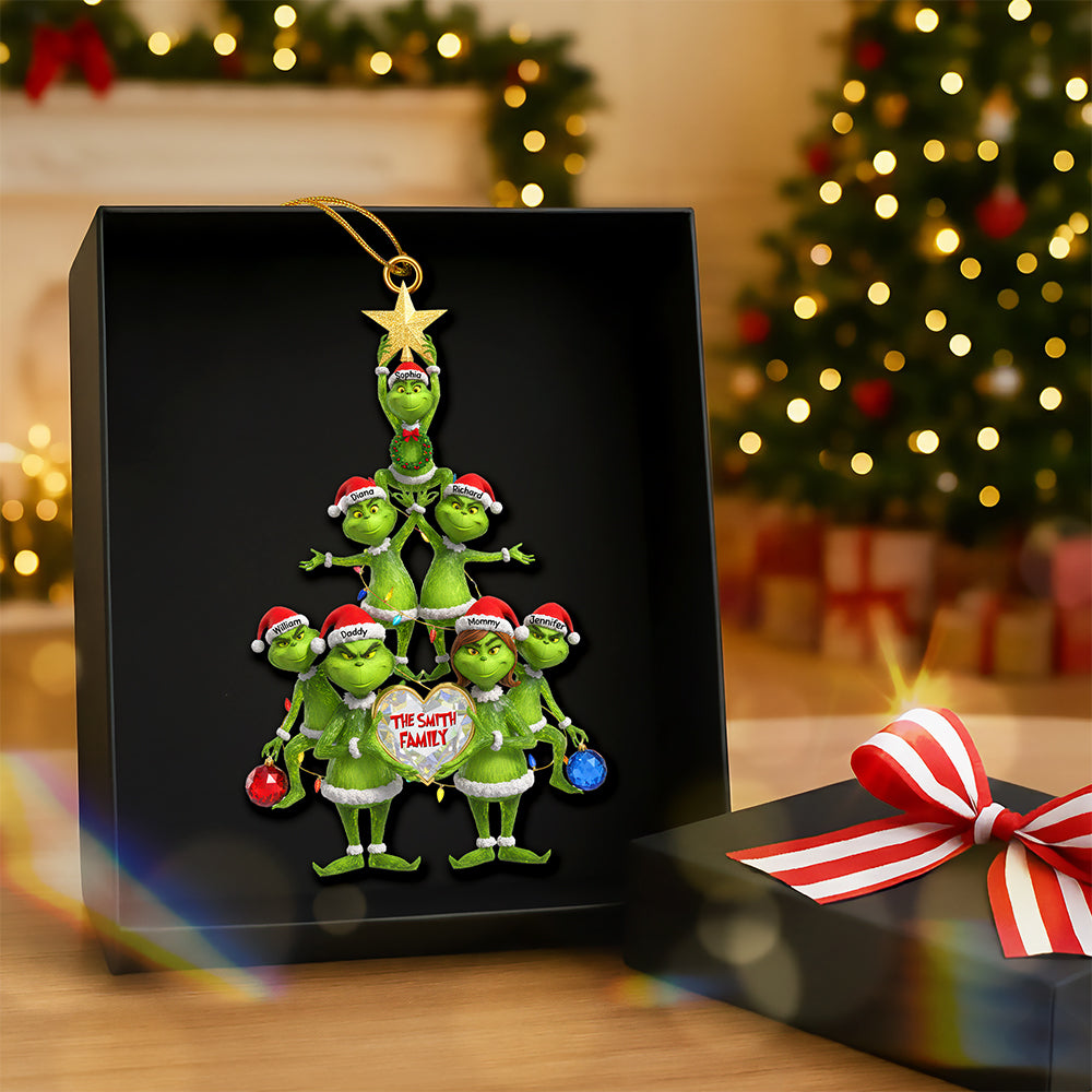 “Celebrate Family Togetherness” – Personalized Christmas Ornament – Custom Gift For Families, Friends & Loved Ones - Image 5
