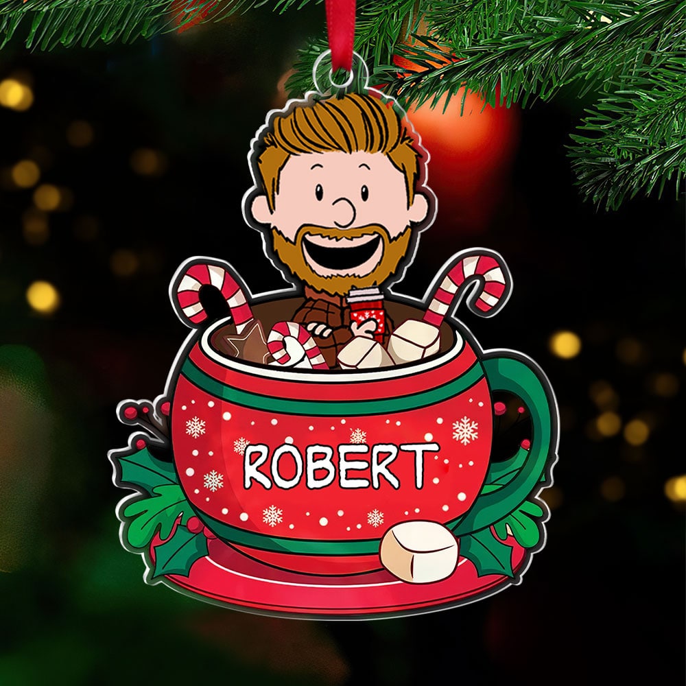 Personalized Christmas Ornament For Family - Custom Name Holiday Decoration - Image 4