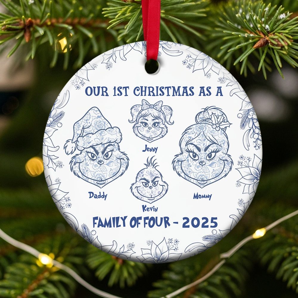 Celebrate The Spirit Of The Road With Custom Touch - Personalized Christmas Ornament For Truck Drivers