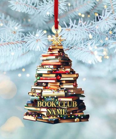 Personalized Gifts For Book Lovers Christmas Ornament 10Acxx240924