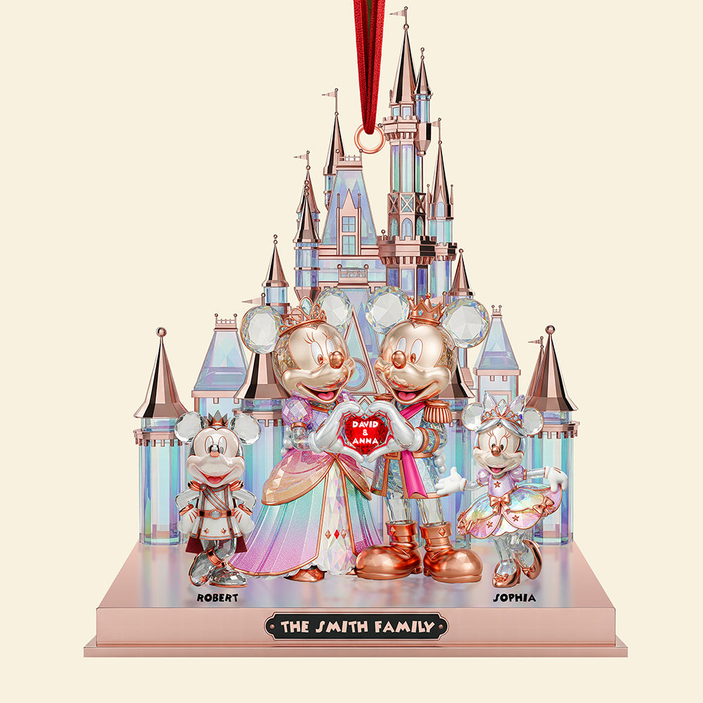 “Create Magical Memories This Christmas!” - Personalized Fantasy Family Christmas Ornament - Custom Gift For Families, Friends, And Loved Ones - Image 4