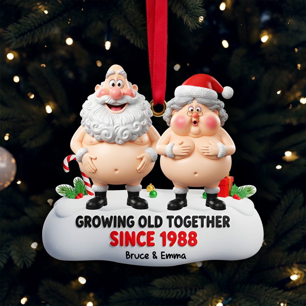 Growing Old Together - Personalized Funny Gift For Couples - Image 2