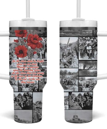 Anzac Day Gallipoli Campaign Custom Stanley Cup 40 Oz Tumbler With Handle