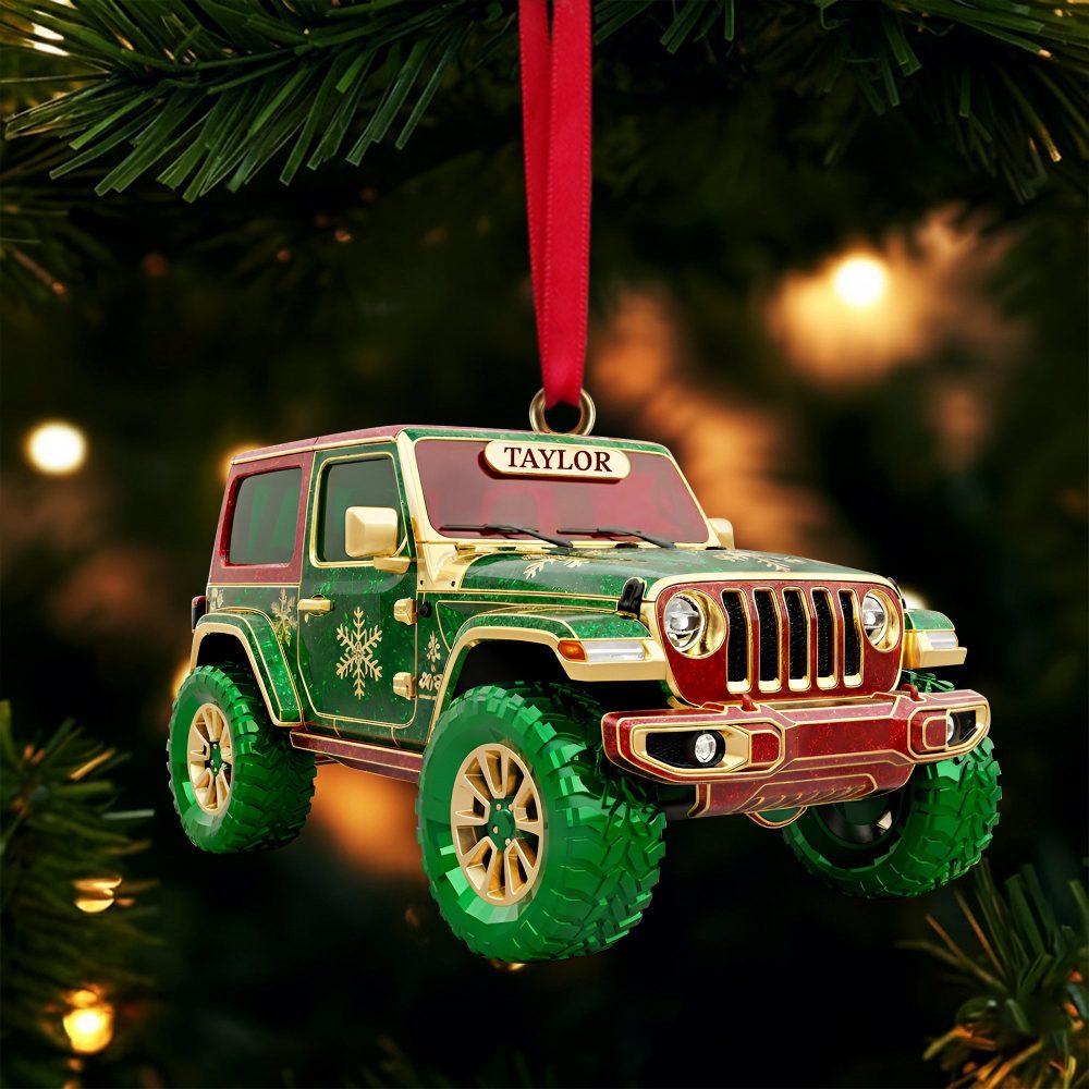 Jolly Off-Road Christmas Ornament - Personalized Gift For Off-Road Lovers - Image 2