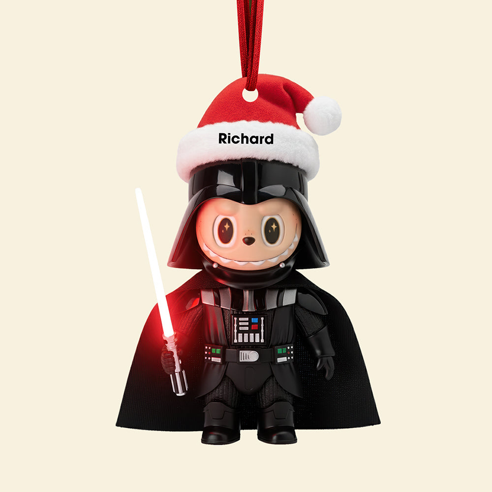 “Celebrate The Cosmos With Our Cute Space Warriors!” – Personalized Christmas Ornament, Perfect Gift For Cosmic Lovers - Image 4