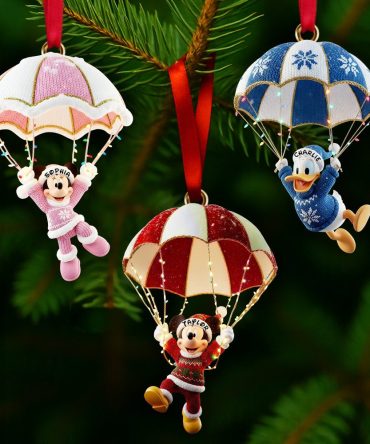 Adventure Awaits! Parachute Design Acrylic Ornament - Personalized Gifts For Movie Fans