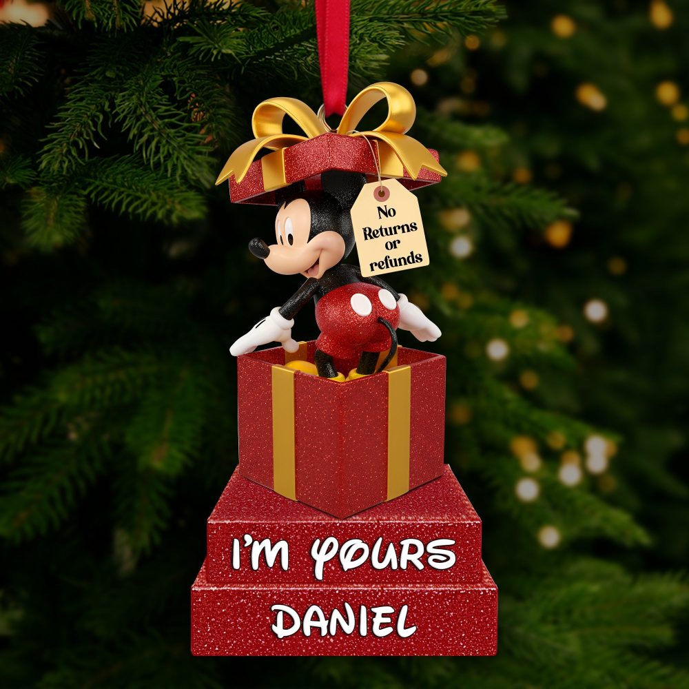 I'M Yours - Personalized Couple'S Ornament For A Sweet Moment - Image 3