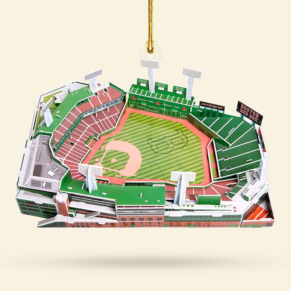 Personalized Baseball Stadium Ornament - Perfect Gift For Baseball Enthusiasts - Image 3