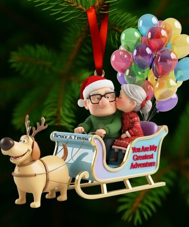 You Are My Greatest Adventure - Personalized Christmas Ornament For Couples