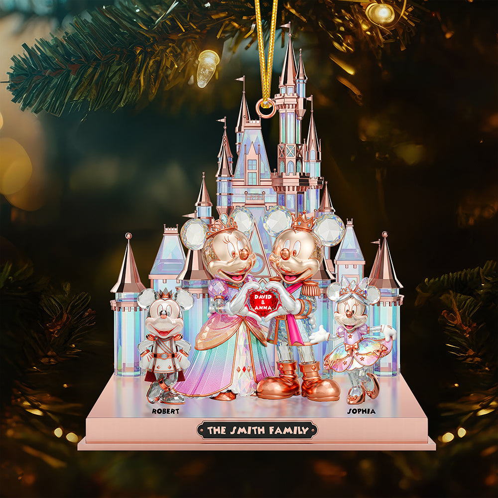 “Create Magical Memories This Christmas!” - Personalized Fantasy Family Christmas Ornament - Custom Gift For Families, Friends, And Loved Ones - Image 2