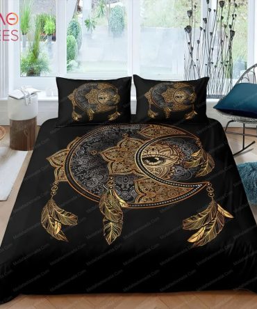Bohemian Moon And Star Pattern Cosmic Nebula Bedding Sets