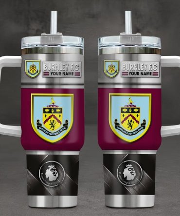 Burnley F.C, Custom Stanley Cup 40 Oz Tumbler With Handle