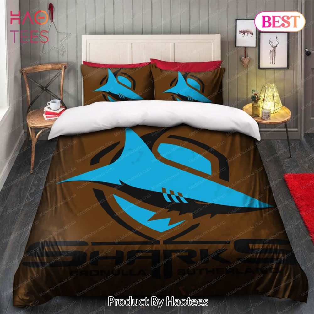Cronulla Sharks Logo Bedding Sets Bed Sets, Bedroom Sets - Image 2