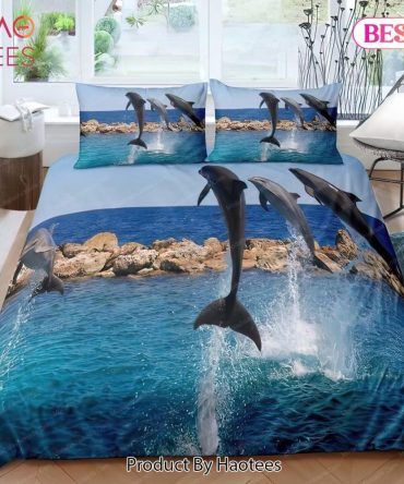 Dolphin Ocean Mediterranean Style Bedding Sets Bed Sets, Bedroom Sets