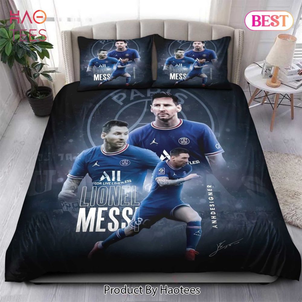 Fc Psg Lionel Messi 03 Bedding Sets Bed Sets, Bedroom Sets