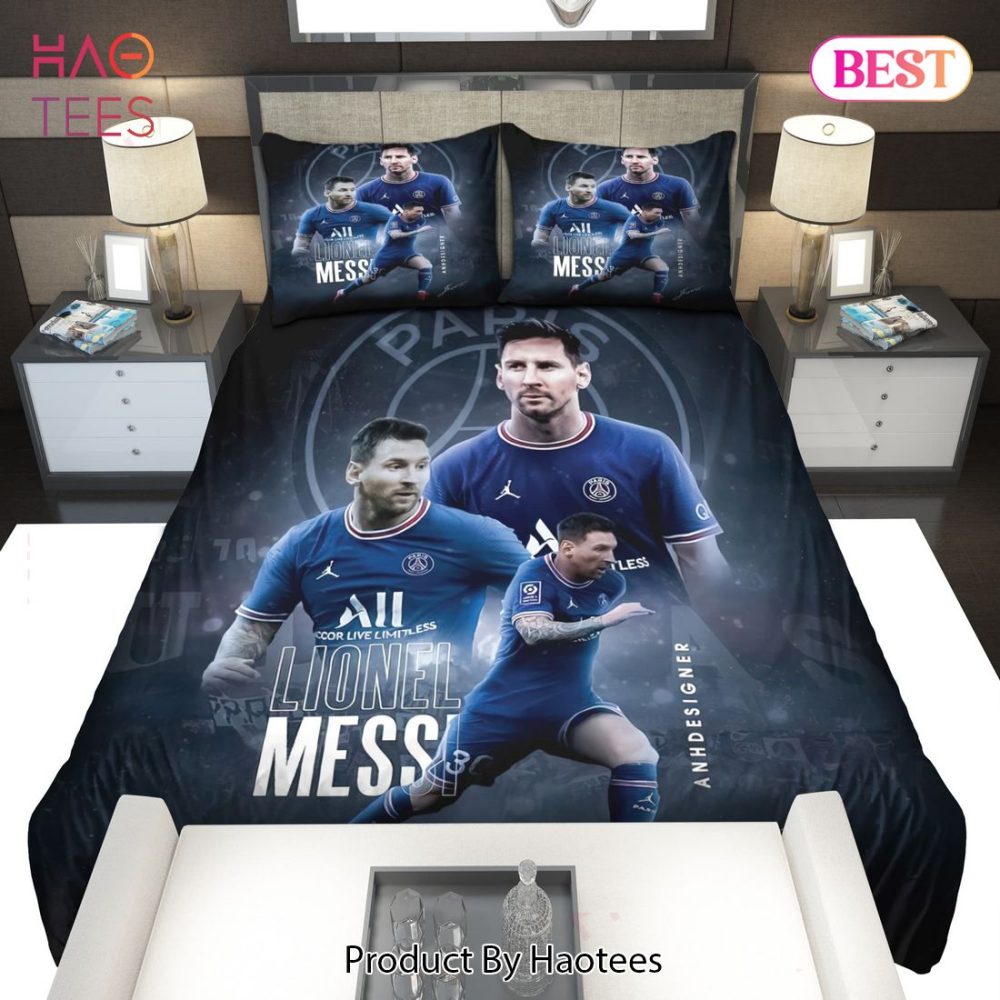 Fc Psg Lionel Messi 03 Bedding Sets Bed Sets, Bedroom Sets - Image 3
