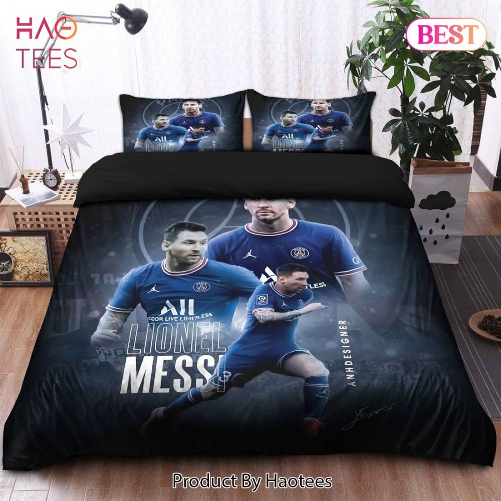Fc Psg Lionel Messi 03 Bedding Sets Bed Sets, Bedroom Sets - Image 4