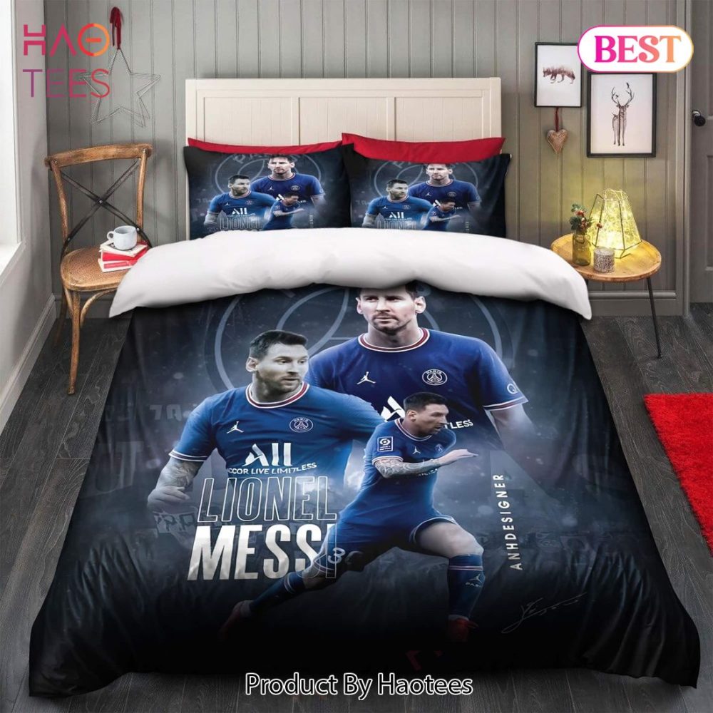 Fc Psg Lionel Messi 03 Bedding Sets Bed Sets, Bedroom Sets - Image 5