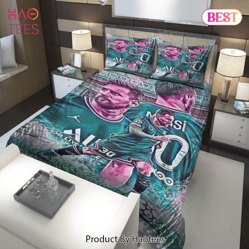 Fc Psg Lionel Messi 06 Bedding Sets Bed Sets, Bedroom Sets - Image 2