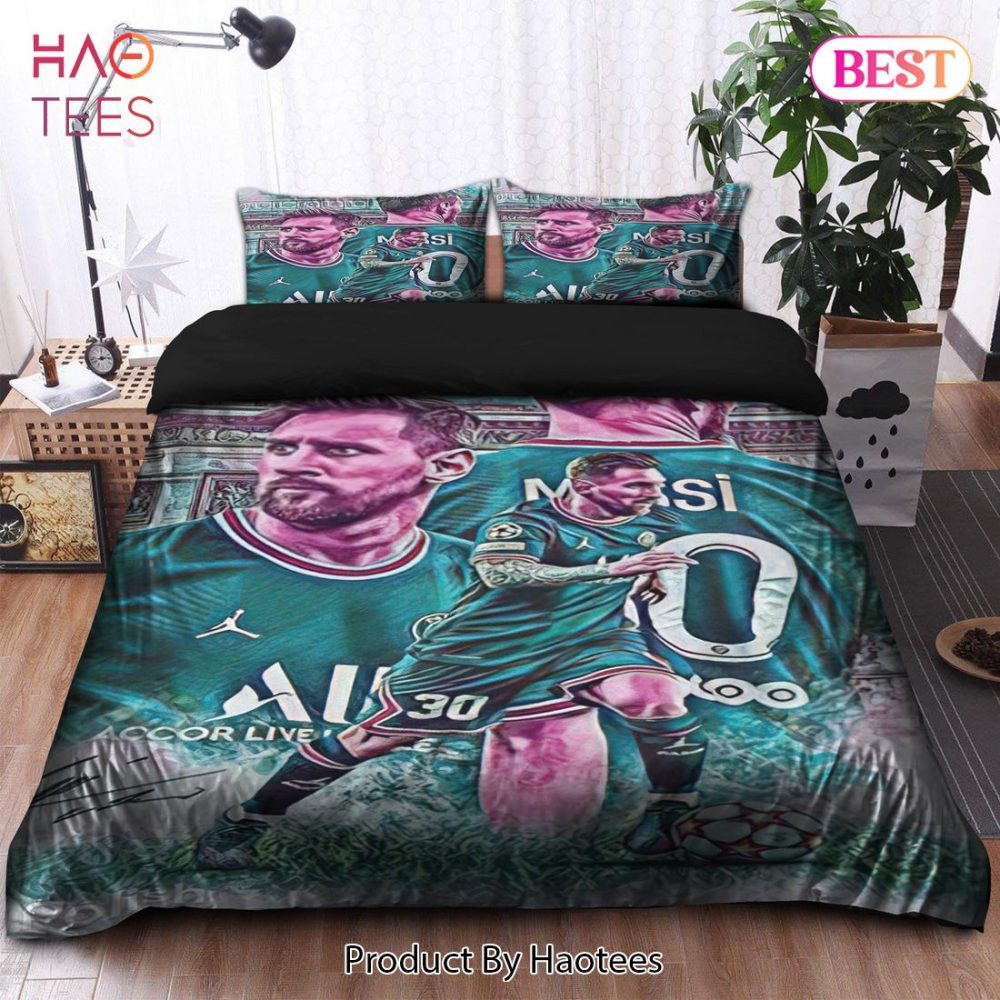 Fc Psg Lionel Messi 06 Bedding Sets Bed Sets, Bedroom Sets - Image 4