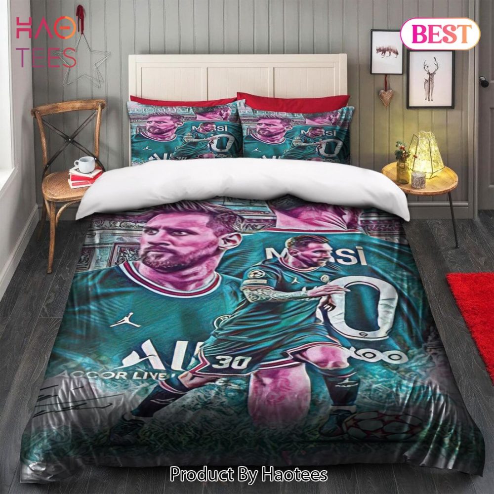 Fc Psg Lionel Messi 06 Bedding Sets Bed Sets, Bedroom Sets - Image 5