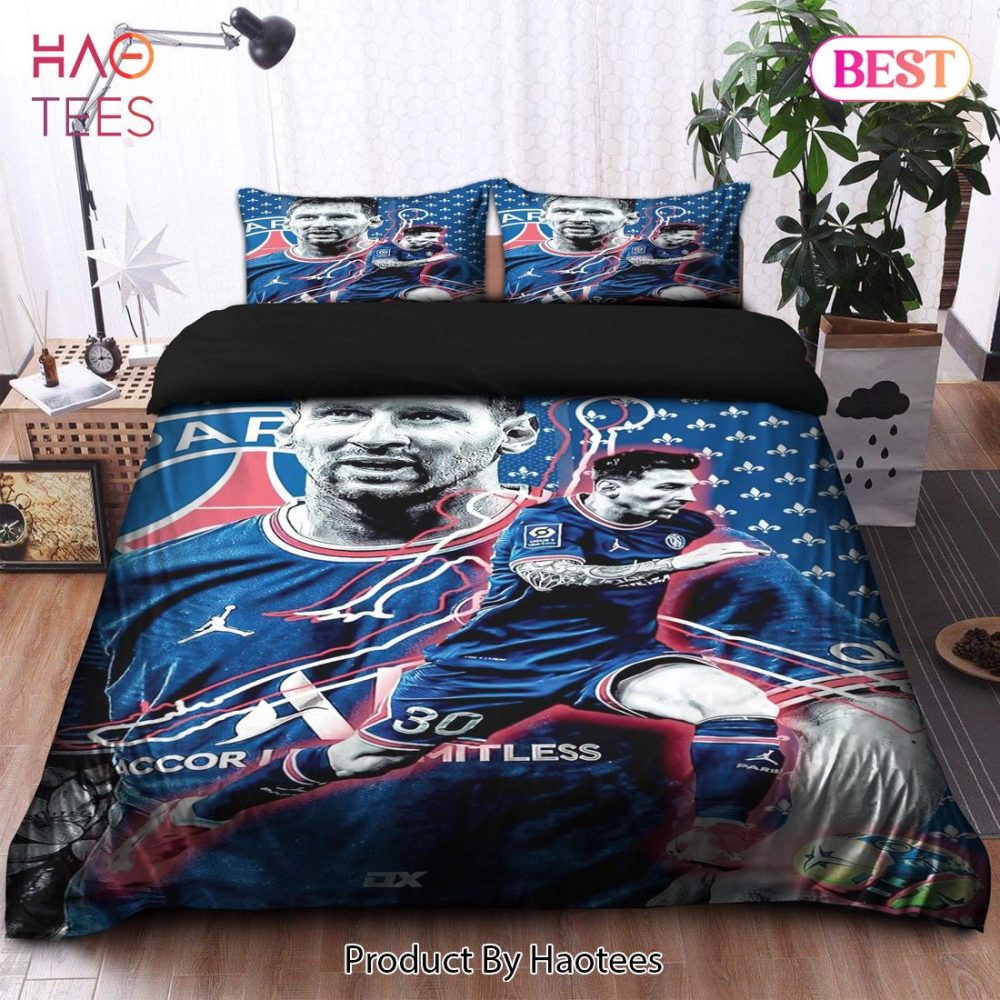 Fc Psg Lionel Messi 09 Bedding Sets Bed Sets, Bedroom Sets - Image 4