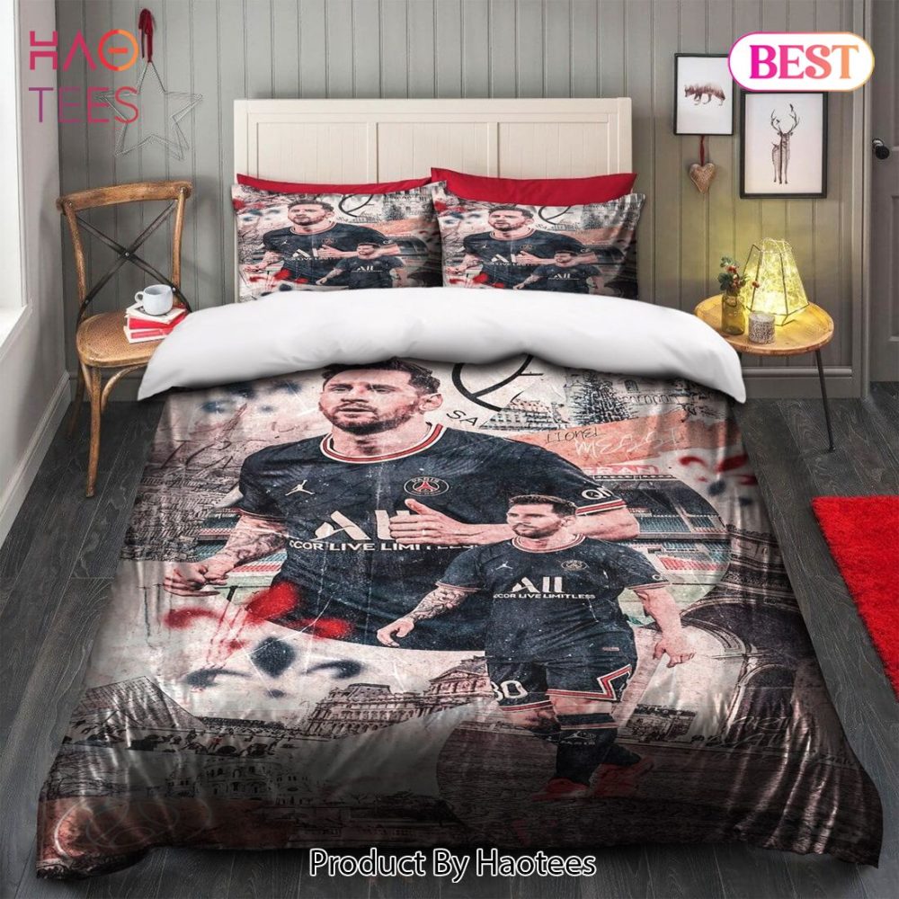 Fc Psg Lionel Messi 161 Bedding Sets Bed Sets, Bedroom Sets - Image 5