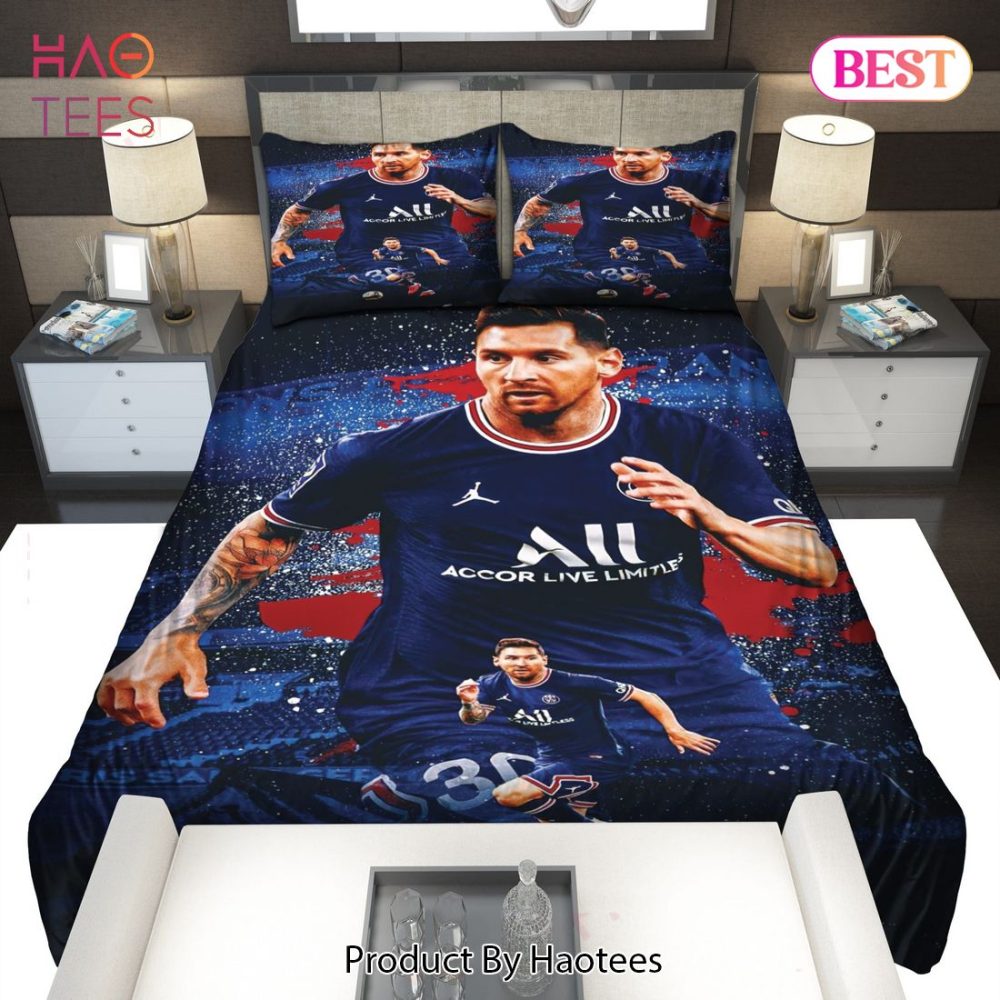 Fc Psg Lionel Messi 25 Bedding Sets Bed Sets, Bedroom Sets - Image 2