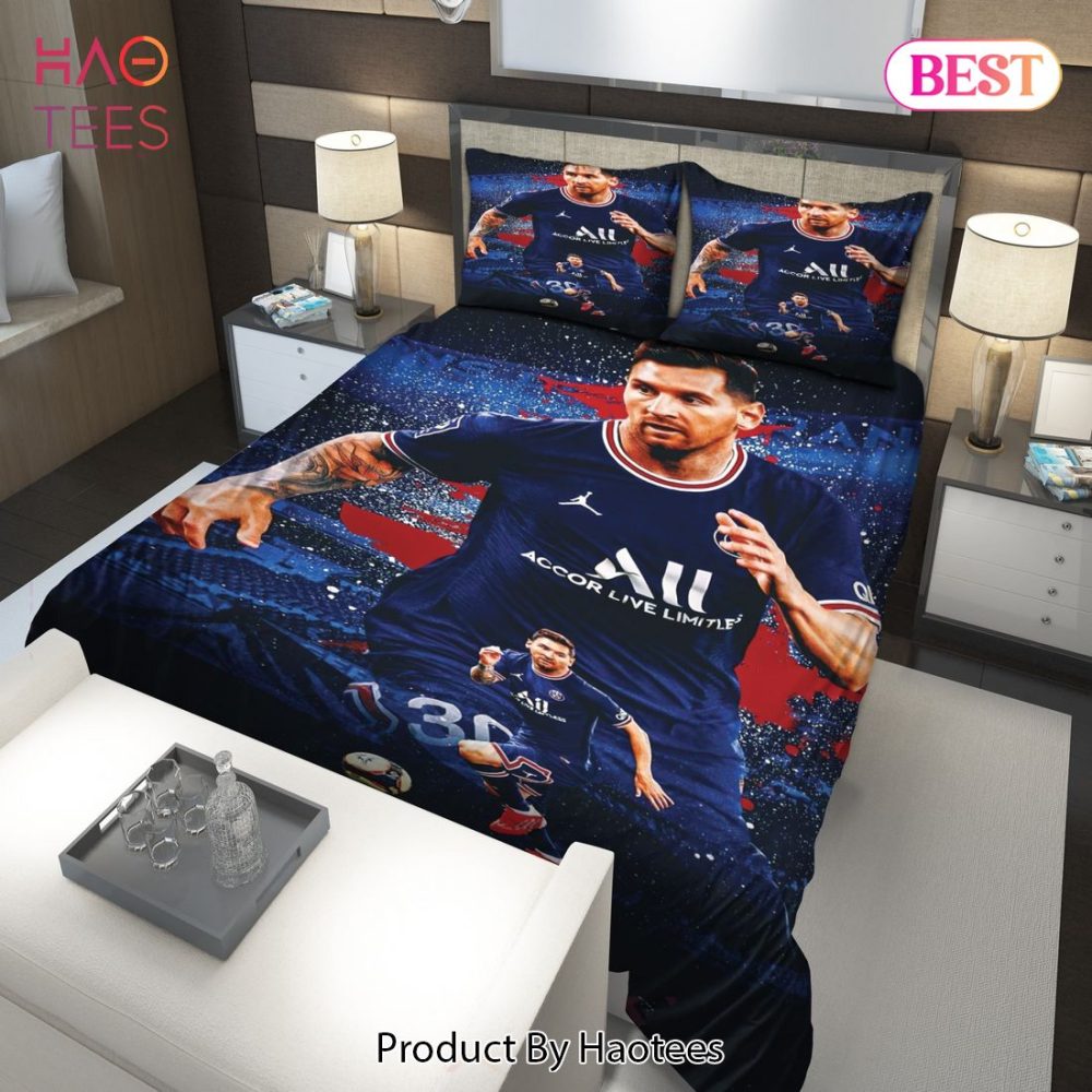 Fc Psg Lionel Messi 25 Bedding Sets Bed Sets, Bedroom Sets - Image 3