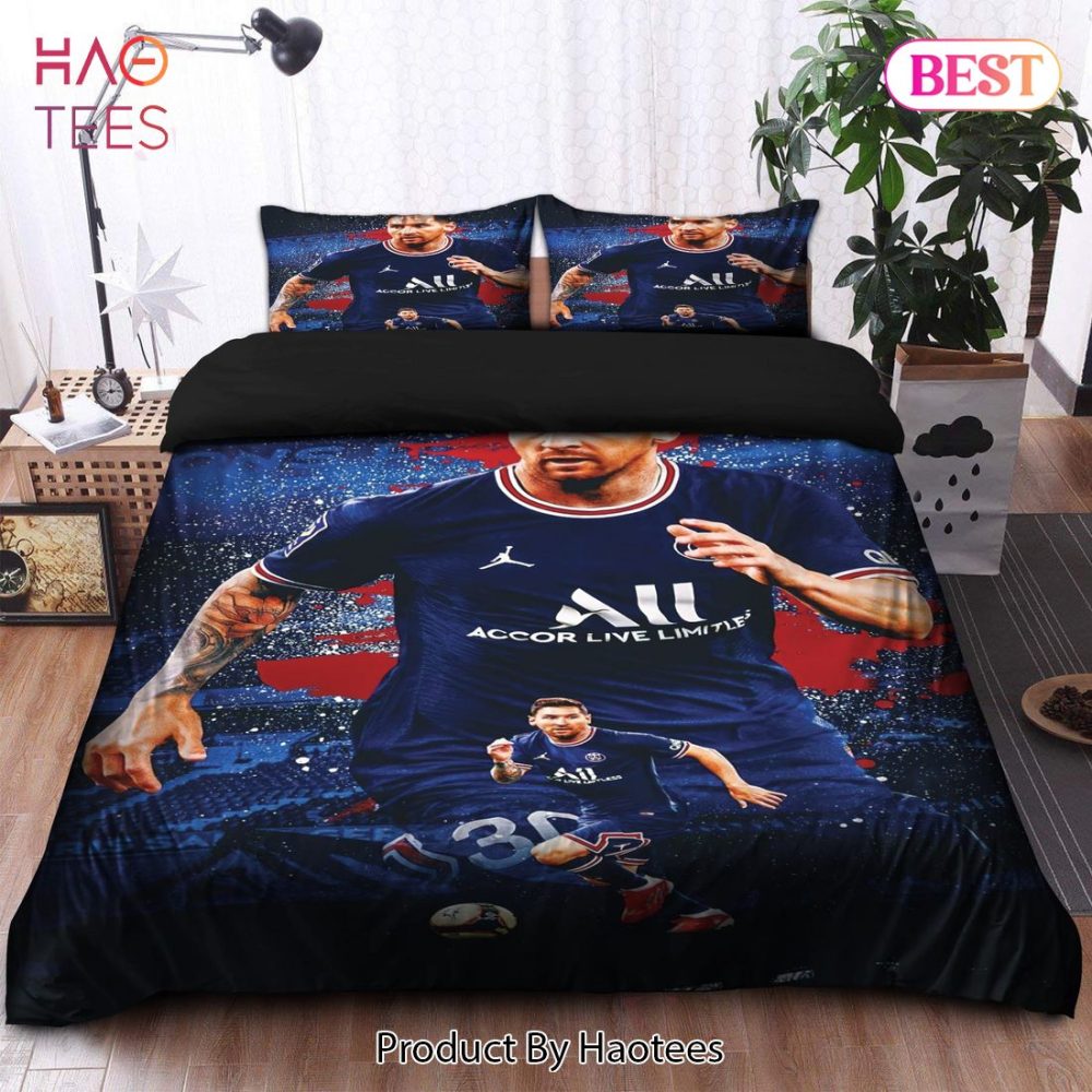 Fc Psg Lionel Messi 25 Bedding Sets Bed Sets, Bedroom Sets - Image 4