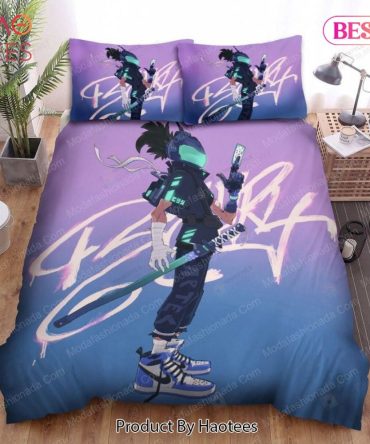 Futuristic Urban Ninja Digital Illustration 105 Bedding Sets Bed Sets, Bedroom Sets