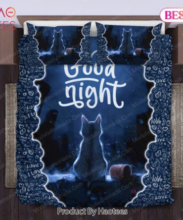 Good Night Cat Bedding Sets Bed Sets, Bedroom Sets